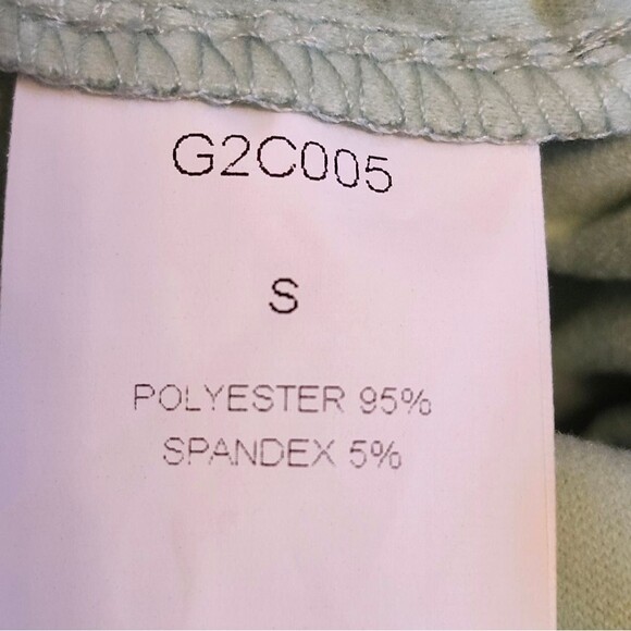 Women's drawstring ruched sides mini dress, super soft, mint green, S - Picture 7 of 9